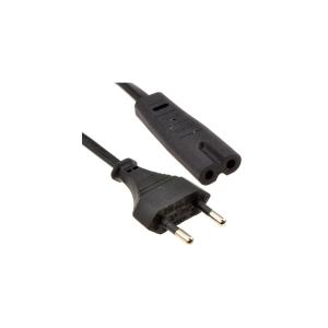 Teyp Fişi 1.5metre 2×0,75 Kordon 220 Volt Elektrik Kablo Teyp Radyo Adaptör Işıldak Yazıcı Adaptör Cord Cable