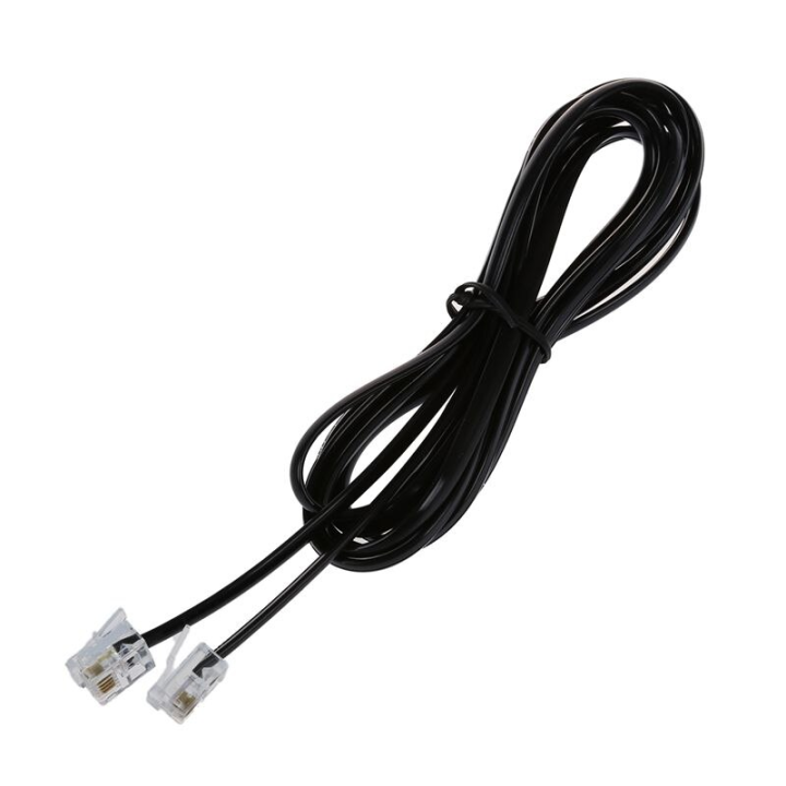 RJ11 ADSL Modem ve Telefon Hat Bağlantı Kablosu 3 Metre 4 Pin 8120-8922